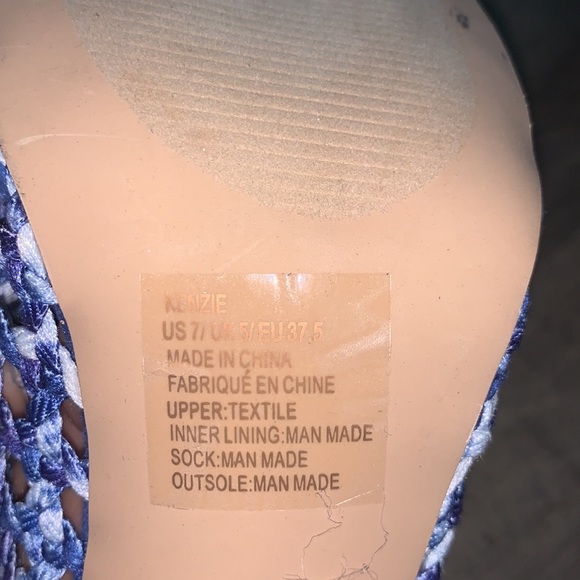 NWOB SHOE DAZZLE KENZIE WOOVEN MULE PUMP - Picture 8 of 8